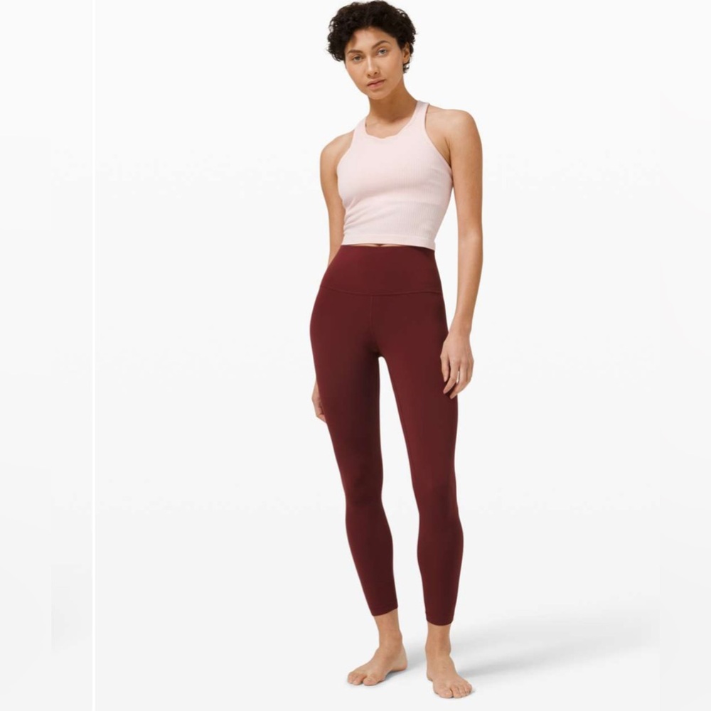 Lululemon | Align High Rise Leggings 25” Red Merlot